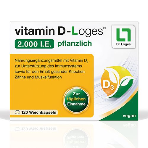 vitamin D-Loges® 2.000 I.E. pflanzlich